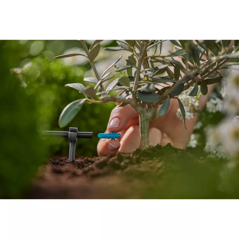 Gotejador Gardena 13307-20 2 l/h montagem em fim de linha plástico