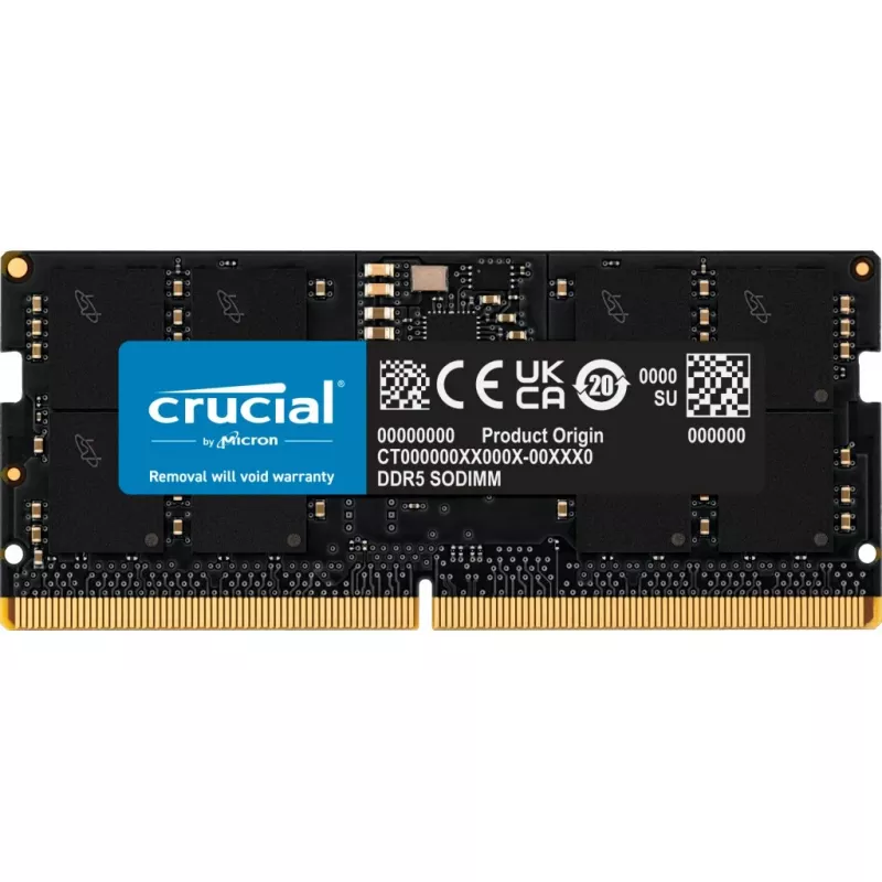 Memória Crucial CT24G56C46S5 DDR5-5600 de 24 GB SO-DIMM, CL46