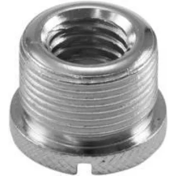 Parafuso adaptador Omnitronic 6000616N estriado 10 mm para 15 mm