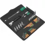 Kraftform Kompakt F 1, para instaladores de janelas, 35 peças, conjunto de ferramentas preto/verde, incl. catraca de bits Zyklop Mini 1, 1/4
