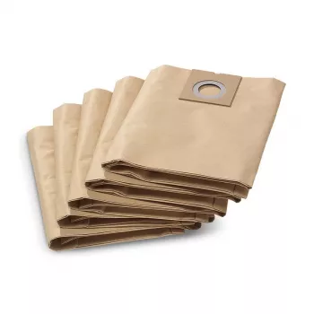 Kärcher 6.904-290 - sacos de filtro de papel (pack de 5) para aspirador de pó