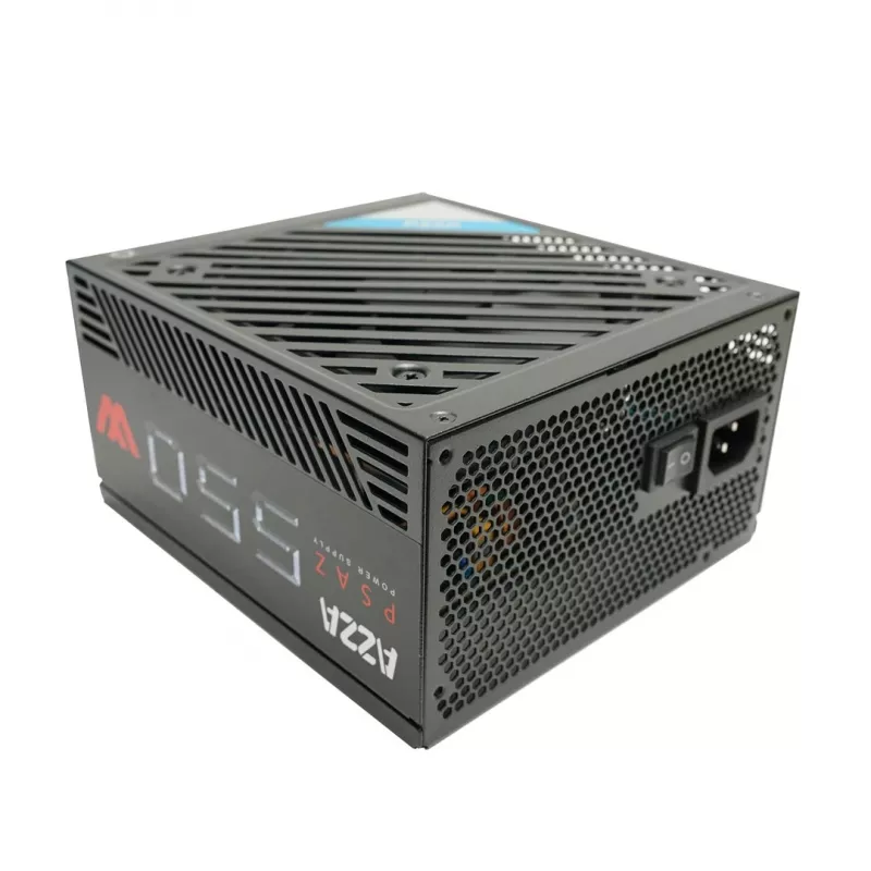 Fonte de alimentação AZZA PSAZ-550W ATX 550 W, 80 PLUS Bronze, ventoinha de 120 mm
