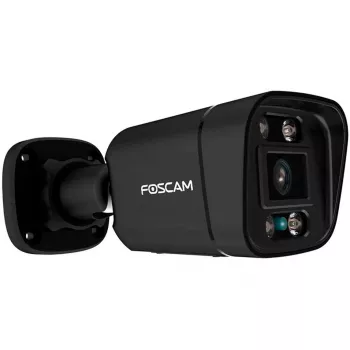 Câmara de vigilância Foscam V8EP preto 8MP (3840x2160), PoE, projetor e sirene integrados