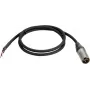 Cabo DMX 3 pinos PSSO 30227838 com conector macho de 3 pinos e extremidades abertas