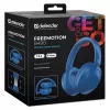 Auscultadores sem fios Defender Fre Emotion B490 — azul, on-ear, Bluetooth, microfone integrado