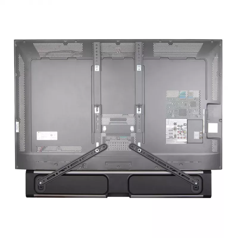 Maclean MC-912 suporte universal para barra de som de TV, VESA 23–65, até 15 kg