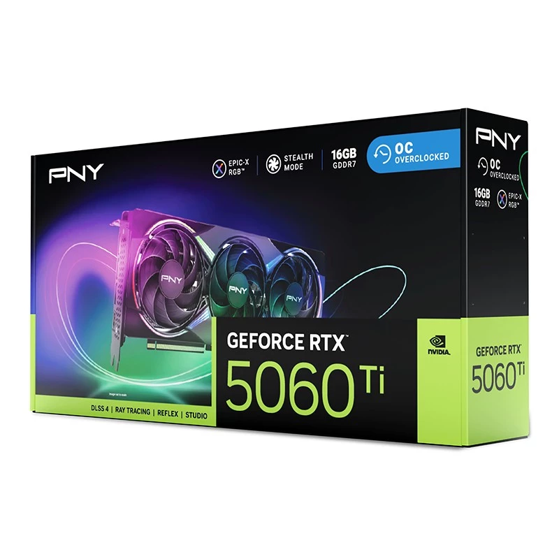 Placa gráfica GeForce RTX 5060 Ti 16GB RGB VCG5060T16TFXXPB1-O