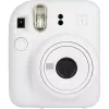 Máquina fotográfica instantânea Fujifilm Instax Mini 12 branca — impressões 86×54 mm, distância focal 60 mm, pilha AA