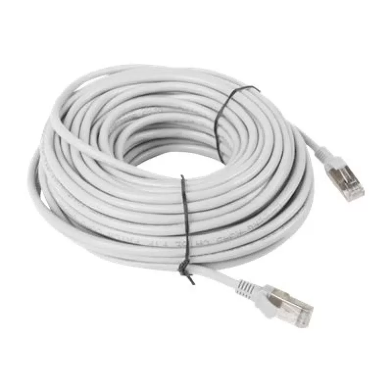 Cabo de rede LANBERG Cat5e U/UTP RJ-45 para RJ-45 20 m cinzento, 26 AWG, condutor CCA