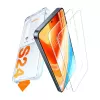 Película de vidro temperado Torras para Samsung S24+ — dureza 9H, resistente a riscos