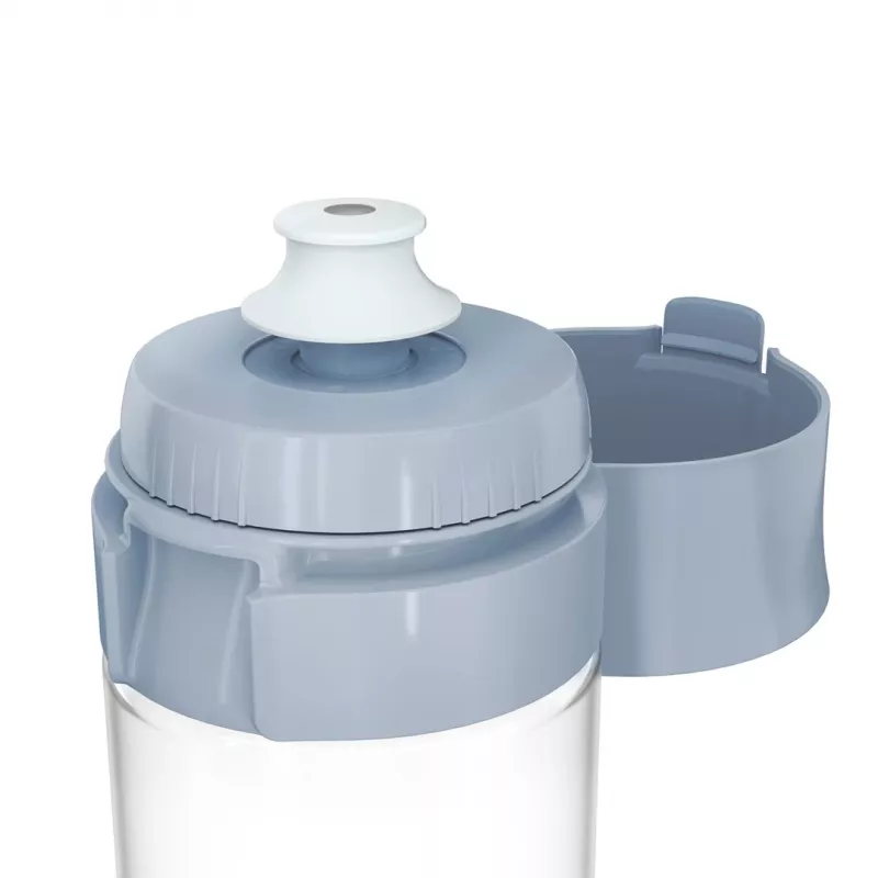 Garrafa com filtro BRITA Vital azul-pastel 600 ml com 2 filtros MicroDisc, sem BPA, apta para máquina de lavar louça