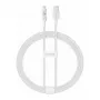 Cabo de carregamento Baseus USB para Lightning 1 m 2,4 A branco
