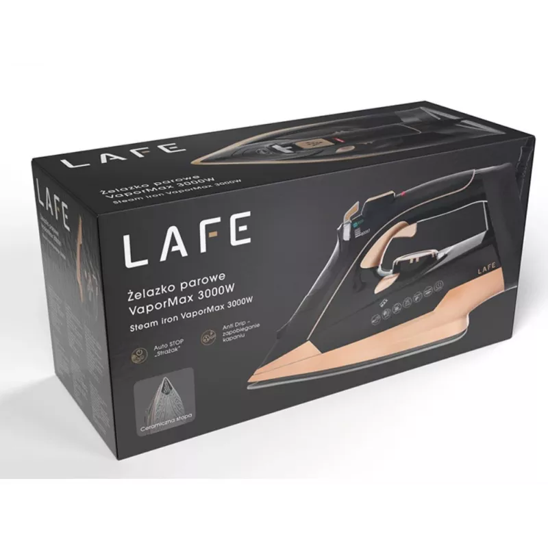 Lafe VaporMax 47583 ferro a vapor, 3000 W