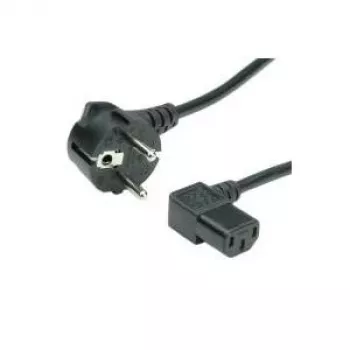 VALUE cabo de alimentação, conector fêmea IEC angular 1,8 m (19.99.1118)