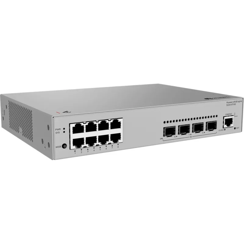 Huawei S220-8T4S Switch Gigabit, 4x SFP 8x LAN, 4x SFP
