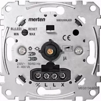 MERTEN módulo universal de dimmer rotativo MEG5134-0000 D lâmpadas MEG5134-0000 MEG5134-0000 (MEG5134-0000)
