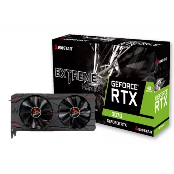 Placa gráfica BIOSTAR GeForce RTX 3070 8 GB GDDR6, 256 bits, PCIe 4.0