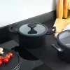 Panela Russell Hobbs RH01863EU7 20 cm Crystaltech panela em aço inoxidável com tampa de vidro