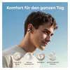 ANKER Soundcore AeroClip azul auriculares de clip open-ear som Hi-Res LDAC NC IP55 chamadas assistidas por IA