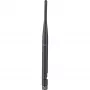 Antena WLAN DeLOCK - antena - 5 dBi (para 2,5 GHz), 5 dBi (para 5,825 GHz) - antena omnidirecional - preta (88393)