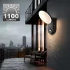Luminária de parede LED MACLEAN MCE367 com sensor PIR, luminária de parede exterior com detetor de movimento