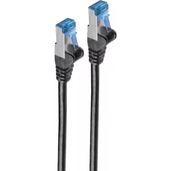 Cabo de rede shiverpeaks BS75725-S preto 15 m Cat6a S/FTP (S-STP) (BS75725-S)