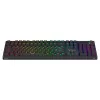 SAVIO STYX Brown teclado mecânico gaming, Outemu Brown, Hot-Swap, RGB, disposição US, tamanho completo, USB, preto