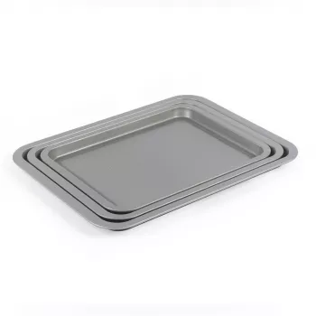Conjunto de tabuleiros de forno Salter BW13674 – 3 tabuleiros antiaderentes