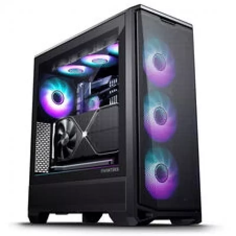 Caixa de PC PHANTEKS Eclipse G400A + refrigeração líquida AiO Glacier M25 Gen2 - preta