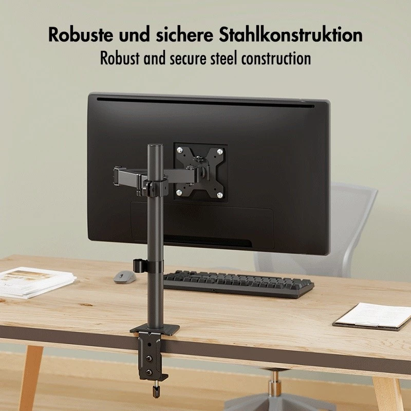Suporte para monitor 17-32 polegadas, máx. 10 kg, aço