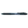 Pentel Energel X - Caneta de gel retrátil - Preto - Preto - Transparente - Plástico - Borracha - Borracha - Ambidestro