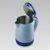 Chaleira elétrica Maestro MR-037 1,2 L 1630 W aço inoxidável, azul, base 360°
