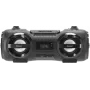 Reflexion CDR900BT leitor de CD portátil boombox, Bluetooth, FM, MP3, LCD, preto/laranja
