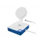 Hub USB-C Hyper HyperDrive Flex MagCharge, branco/azul | HD8100BUGL | Número de portas HDMI 1