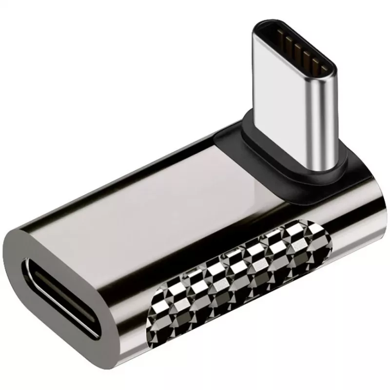 Adaptador de cabo 4smarts 540464 USB-C para USB-C prateado