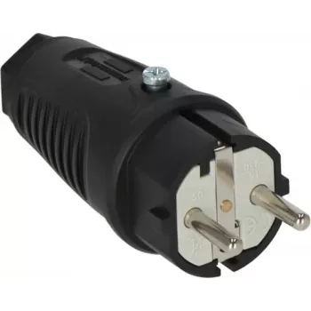 Ficha elétrica tipo E/F Brennenstuhl 1082040020 preto 230V 16A