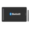Mesa digitalizadora XP-Pen Deco LW com área ativa de 254 x 152,4 mm, resolução 5080 lpi, com fios e sem fios, bateria integrada