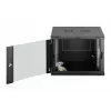 Armário de rede para montagem na parede DIGITUS Dynamic-N 9HE 19 polegadas 600x600 mm, IP20, fechadura com chave, não montado