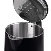 Chaleira elétrica IDEAL 1,7 l, caixa em aço, potência 1500 W, preto