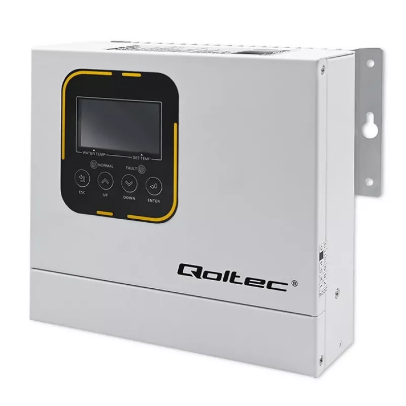 Inversor QOLTEC ECO Solar Boost 4kW MPPT LCD, 4 kW de saída, regulação de carga MPPT, ecrã LCD