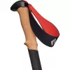 Bastões de trekking Pursuit FLZ M/L, equipamento de fitness preto/vermelho, 1 par, 125-140 cm