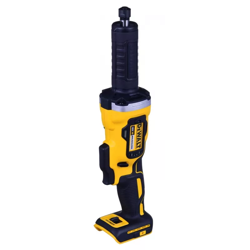 Rebarbadora reta DeWALT DCG426N-XJ, 18V bateria, 5000–25000 U/min, pinça Ø até 6 mm, 760 W potência de saída, 1,19 kg