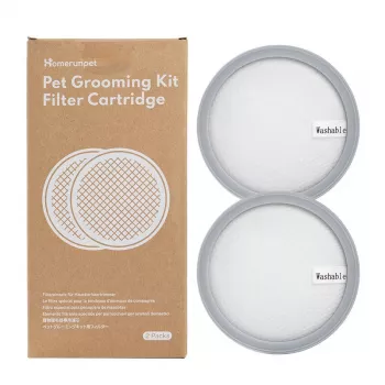 Filtro de substituição Homerunpet HC15.F02 para kit de cuidados para animais, modelo HC15.F02, conjunto compatível