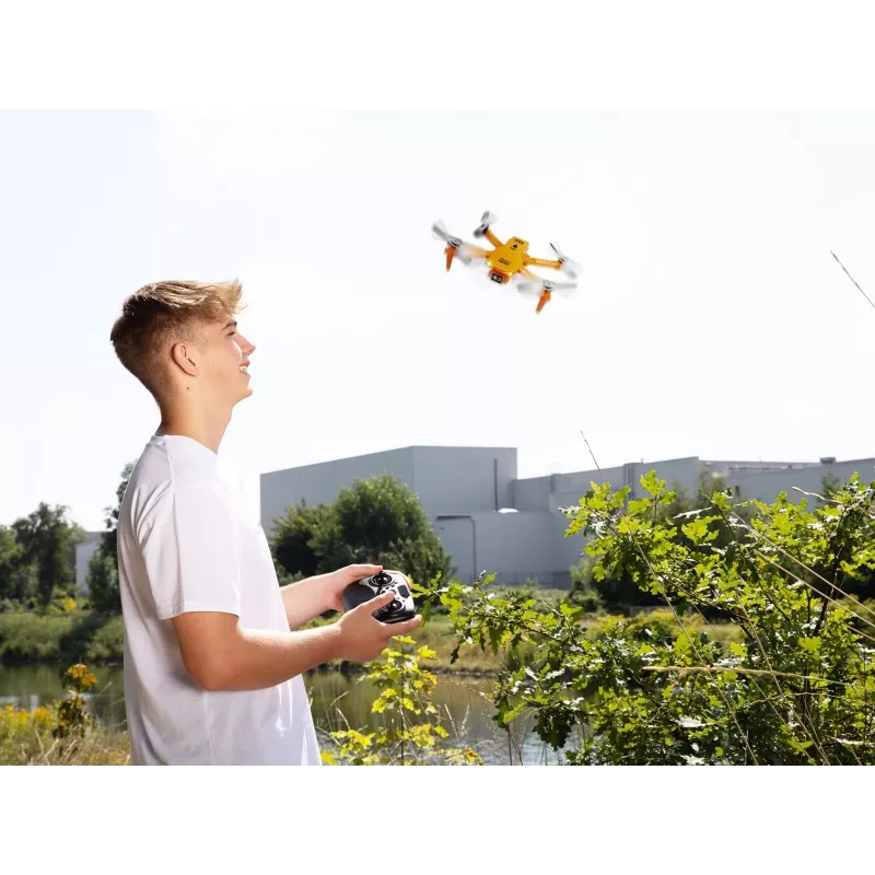 Quadricóptero RC REVELL Pocket Drone 23810 — 2,4 GHz, controlo remoto de 4 canais