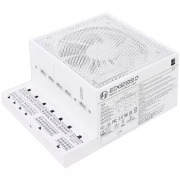 Fonte de alimentação Lian Li EG0850 850 W SFX, 20 pinos ATX, 80 PLUS Gold, branco