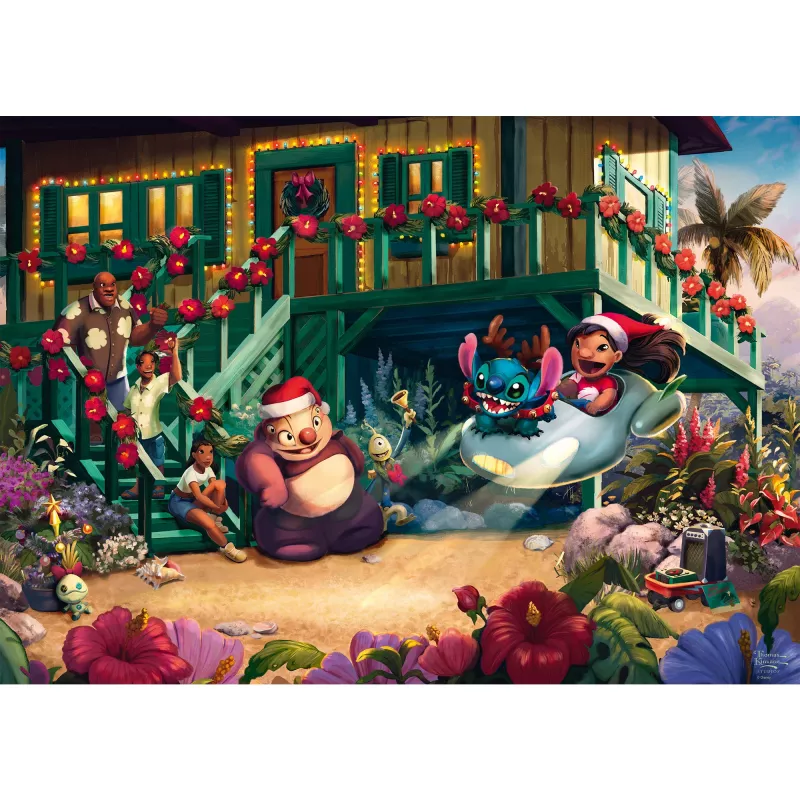 Puzzle Schmidt Spiele 58049 — 1000 peças, desenhos animados Lilo & Stitch