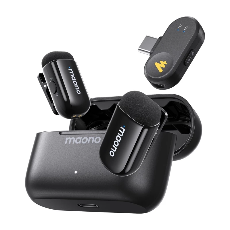 Microfone MAONO WM622 PC2 — alta sensibilidade, baixo ruído para gravações de áudio nítidas