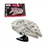 Revell 03600 Star Wars Millennium Falcon (Han Solo) escala 1:241 kit de montagem em plástico não montado/não pintado sem cola, tinta e pincel