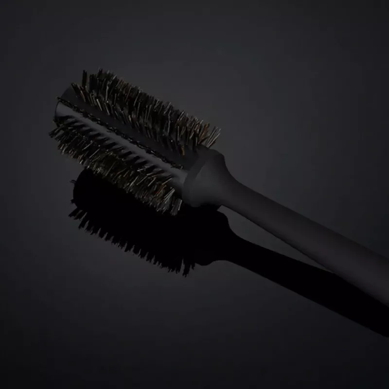 Escova de cabelo redonda GHD tamanho 2 preta