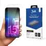 Película protetora de ecrã flexível temperada 3MK FlexibleGlass Pro para Apple iPhone 15 – transparente, resistente a riscos